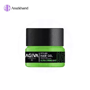 ژل مو آگیوا Agiva شماره 06 مدل Ultra Strong and Wet حجم 700 میل