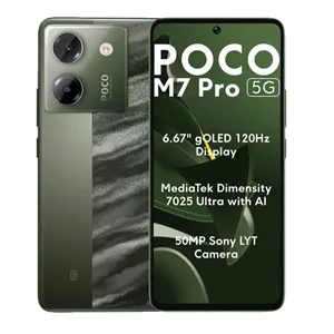 گوشی شیائومی Poco M7 Pro حافظه 256 گیگابایت و رم 12 گیگابایت 5G