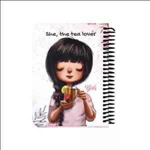 دفتر یادداشت A6 دات نوت سری دختران طرح 05