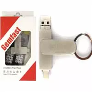 فلش 32 گیگ Gemfast T One X-با 3 رابط ورودی