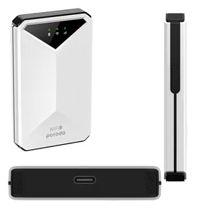 مودم  روتر شارژی سیم کارتی قابل حمل  Porodo pocket wifi6 4G/LTE