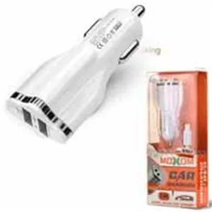 شارژر فندکی 2پورت با کابل میکرو XP Moxom KC-07