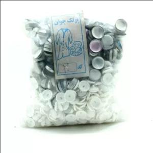 پوکه پلاستیکی دکمه پارچه ای سایز 16 (بسته 500 عددی)