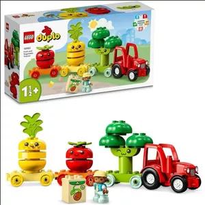 لگو داپلو تراکتور میوه و سبزیجات LEGO DUPLO my First Fruit and Vegetable Tractor مدل 10982