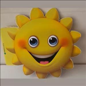 مینی دفتر نقاشی 20 برگ فانتزی طرح خورشید