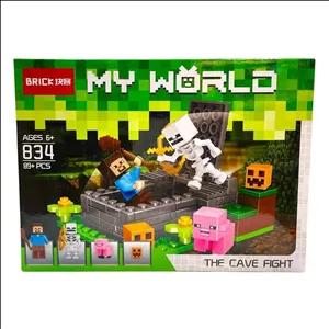 لگو ساختنی ماینکرافت مای ورلد دنیا مردگان مدل 834