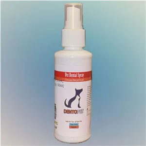 اسپری دهان و دندان سگ و گربه دنتو پت DENTO PET حجم 120 میل