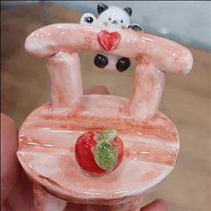 جا موبایلی سرامیکی منیمال طرح صندلی