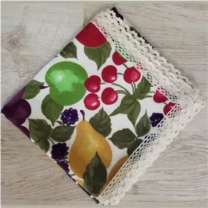 رومیزی دور حاشیه میوه ای (1 در 1.5 متری)