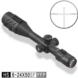 دوربین تفنگ دیسکاوری HS 6-24X50 SF FFP