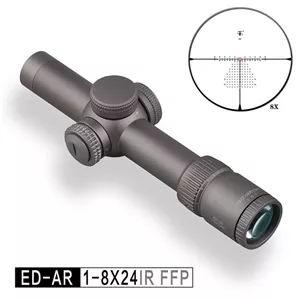 دوربین تفنگ دیسکاوری ED-AR 1-8X24 IR FFP