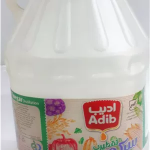 سرکه سفید ادیب 2.5 کیلو ( 4عددی )