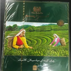 چای کیسه ای ساده 100 عددی مریم بدون کاور
