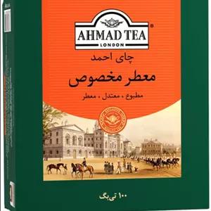 چای کیسه ای احمد معطر مخصوص بسته 100 عددی-Ahmad Tea Special Blend Tea 100 Tagged Teabags
