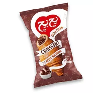 کروسان کاکائویی پچ پچ 45 گرمی شیرین عسل ( 25 عددی)