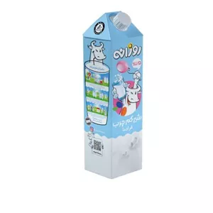 شیر کم چرب روزانه ا لیتر ( 10 عددی )