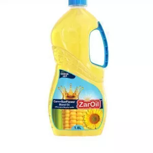 روغن ذرت زر اویل مخصوص پخت و پز و سالاد بدون پالم 1.8 لیتر (6عددی)