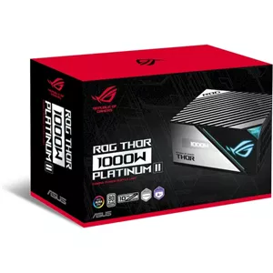 پاور کامپیوتر ایسوس 1000 وات مدل ROG THOR 1000P2 GAMING (استوک تمیز  - همراه با کارتن )