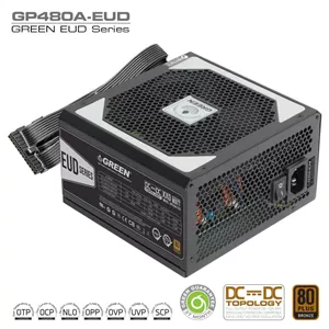 پاور GREEN GP480A-EUD (آکبند – گارانتی تموم شده در 1405/04/30)