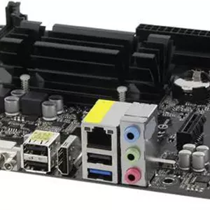 مادربرد ASROCK D1800M (استوک - دارای پنل - یک اسلات رم تصویر نمیدهد)