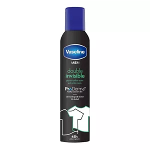 اسپری ضد تعریق وازلین مردانه مدل Vaseline Double Invisible