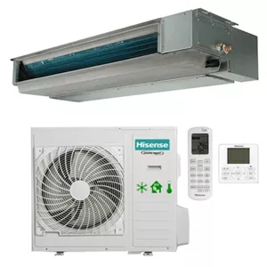 کولر گازی داکت اسپلیت هایسنس 24,000 مدل HID-24 | سیستم سرمایشی و گرمایشی