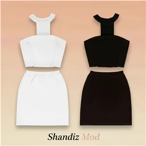 ست نیم تنه و دامن زنانه مدل مه لقا کد 7107597