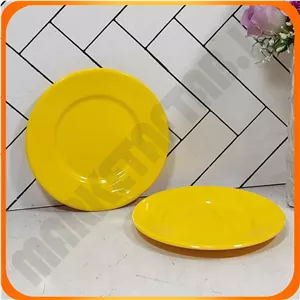 T412 پیش دستی کوچک زرد ملامین پردیس ماهان