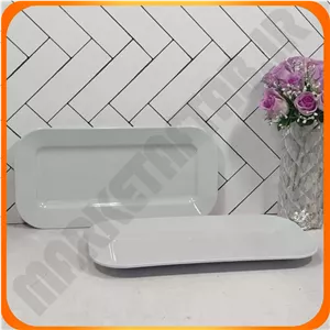 D3819 دیس کباب و سوشی سفید ملامین پردیس ماهان