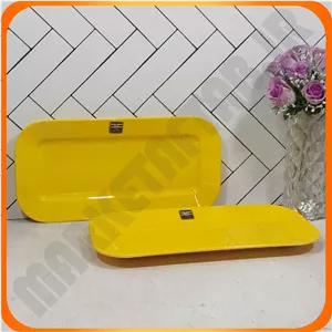 D3819 دیس کباب و سوشی زرد ملامین پردیس ماهان