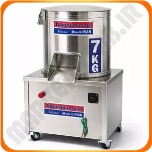 سبزی خردکن چرخدار صنعتی 7 کیلویی برقی ناسیونال