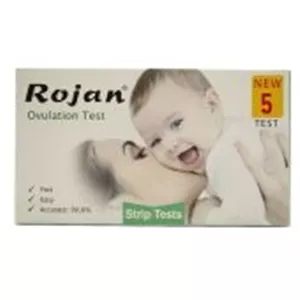 کیت تشخیص تخمک گذاری روژان بسته 5 عددی