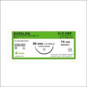 نخ و سوزن سوپا بن پلی گلایکولیک اسید راند 5-0 بسته 10عددی