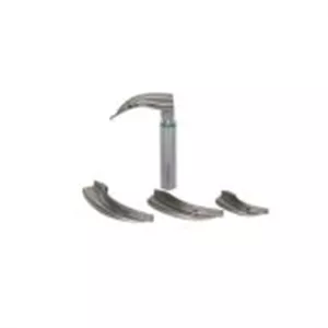 ست لارنگوسکوپ فایبراپتیک 4 تیغ زنیت مد