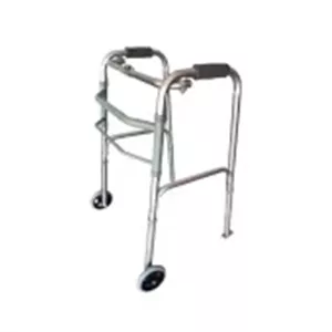 واکر آلومینیومی تاشو قدم رو چرخدار WL-221 موژان طب