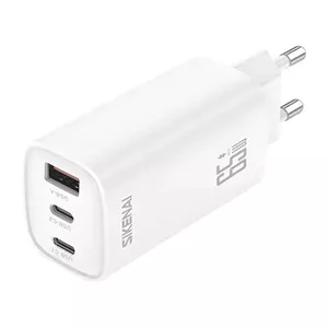 شارژر دیواری سیکنای مدل GRN-7-EU توان 65 وات