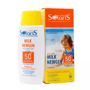 لوسیون ضدآفتاب بچه milk newgen اس پی اف 50 سولاریس ـ آردن