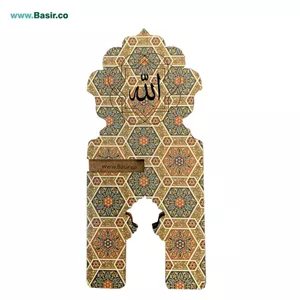 رحل ام دی اف (mdf) طرح الله قطع کوچک