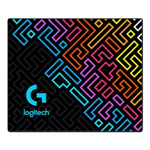 ماوس پد گیمینگ طرح Logitech سایز 35*42 CM