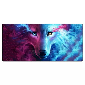 ماوس پد گیمینگ طرح WOLF سایز 90 40 CM