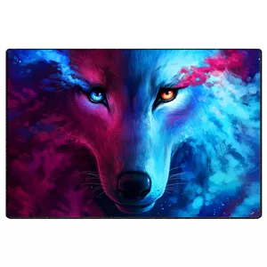 ماوس پد گیمینگ طرح WOLF سایز 24 37 CM