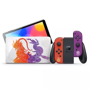 کنسول بازی نینتندو سوییچ OLED نسخه محدود بازی Pokémon Scarlet &amp  Violet