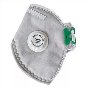 ماسک تنفسی سوپاپ دار کربن اکتیو آپولو مدل FFP2