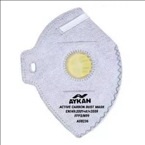 ماسک سوپاپ دار کربن اکتیو آیکان مدل FFP3