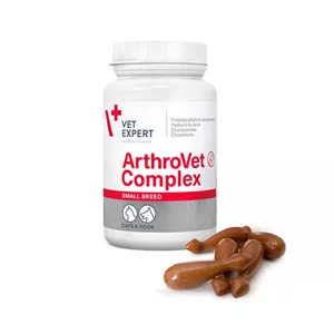 مکمل مفاصل و استخوان سگ و گربه وت اکسپرت Arthrovet Complex برای نژادهای کوچک