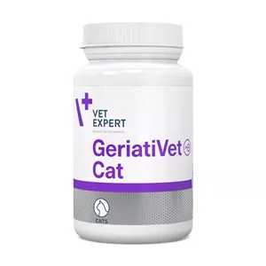 مکمل گربه سالمند وت اکسپرت GeriatiVet Cat کپسول 60 عددی