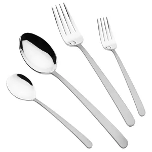 سرویس قاشق چنگال استیل مات 12 نفره 48 پارچه عرشیا مدل TM548S-3475