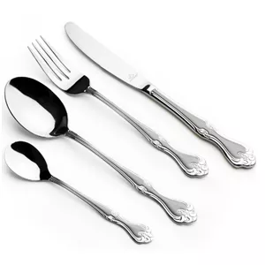 سرویس قاشق و چنگال استیل 18 نفره 95 پارچه عرشیا مدل TM112S-3360