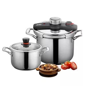 زودپز گازی دوقلو آیکو مدل AK484PC