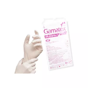 دستکش جراحي بدون پودر گاماتکس GAMA TEX